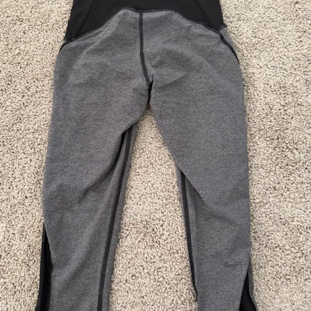 Lululemon grey high-waisted leggings